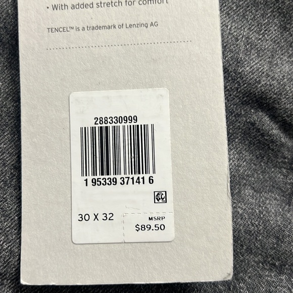 NWT Levi's Premium 512 MEN’S SLIM TAPER FLEX JEANS, Undercast-Black - Size 30x32 - Picture 10 of 10